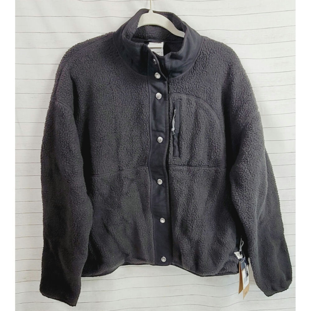 THE NORTH FACE CRAGMONT FLEECE JACKET IN TNF BLACK, SZ XL